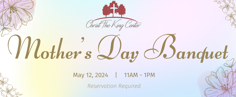 Mothers Day Banquet Banner 1